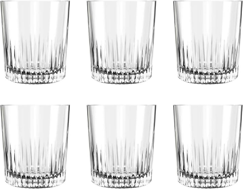 Lucaris Pavilion Gleam Double Old Fashioned/Rocks Glass - 350ml (Set of 6) - Premium Crystal Glassware for Whiskey, Cocktails, Spirits - Image 2